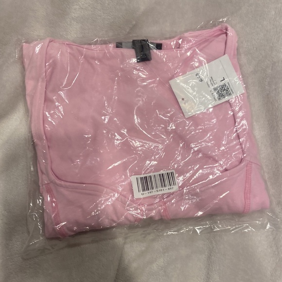 forever 21, large, brand new, still in packaging, pink, long sleeve - Picture 2 of 3